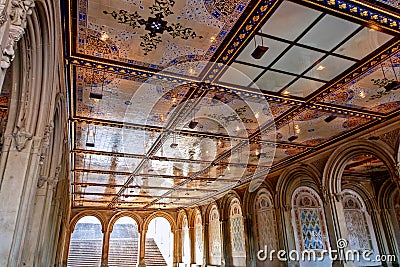 Bethesda Terrace underpass Editorial Stock Photo