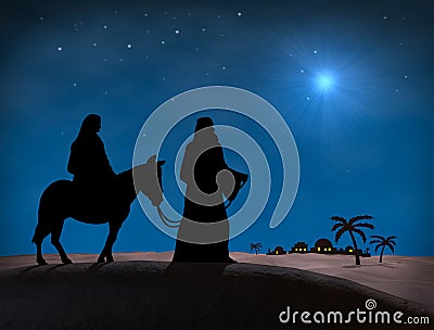 Bethlehem Christmas Stock Photo