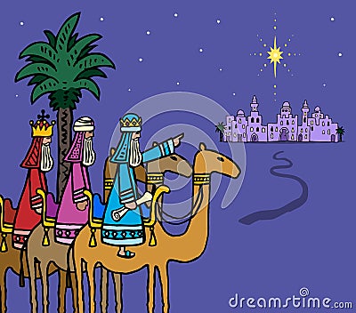 Bethlehem Vector Illustration