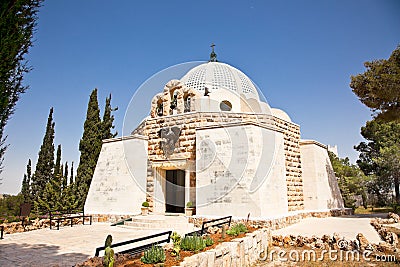 Bethlehem Shepherds Field Church. Israel Stock Photo