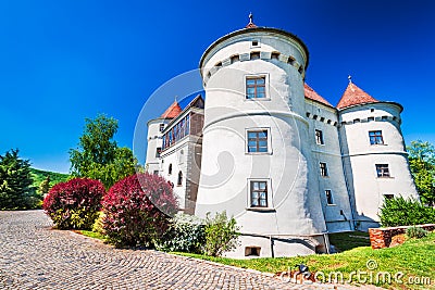 Bethlen Castle, Cetatea de Balta - Transylvania, Romania Stock Photo