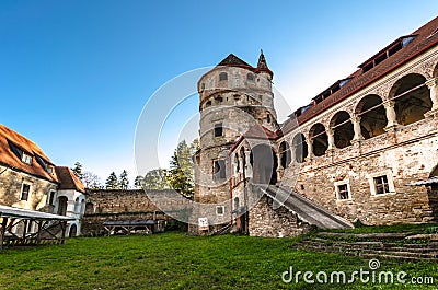 The Bethlen Castle, Cris, Romania Stock Photo