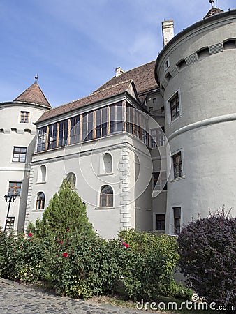 Bethlen-Haller castle, Romania Stock Photo