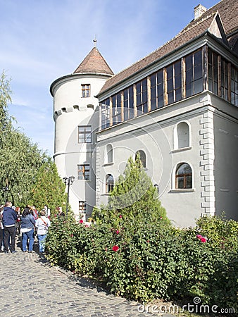 Bethlen-Haller castle, Romania Editorial Stock Photo