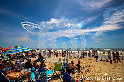 Bethpage Air Show Editorial Stock Photo