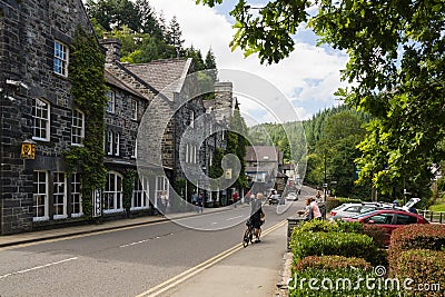 Betws y Coed North Wales Editorial Stock Photo