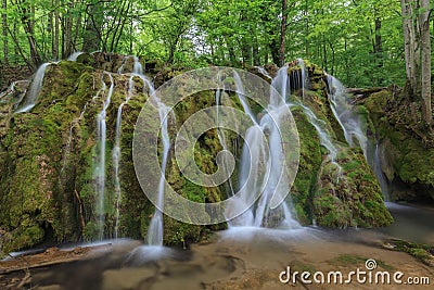 Beusnita Waterfall Stock Photo