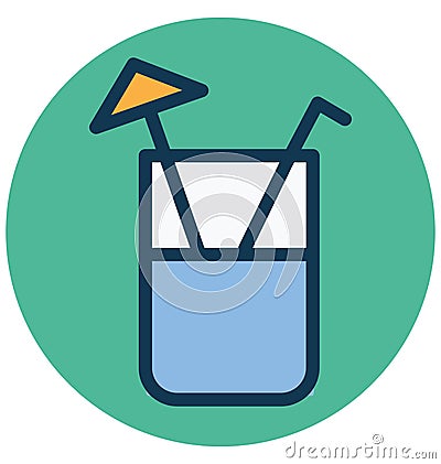 Beverage, disposable cup Isolated Vector Icon that can easily Modify or edit Vector Illustration