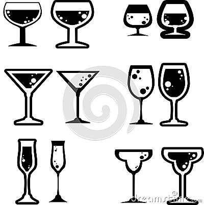 beverage icon Stock Photo