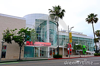 Beverly Hills, California: Mr Brainwash Art Museum located at 455 N Beverly Dr, Beverly Hills Editorial Stock Photo