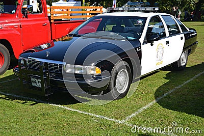 Beverly Hills Chevrolet police car Editorial Stock Photo