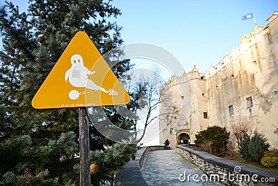 Beware of ghosts Stock Photo