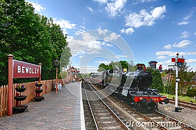 Bewdley Railway Station Editorial Stock Photo