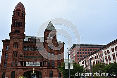 Bexar County Courthouse in San Antonio, Texas Editorial Stock Photo