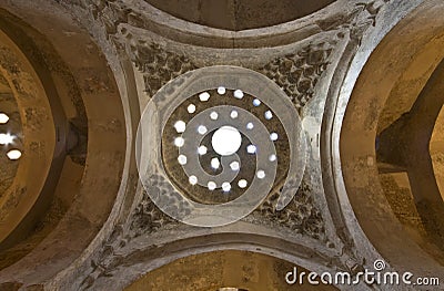 Bey hamam bath historic building at Greece Stock Photo