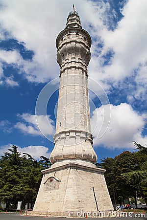 Beyazit Tower Stock Photo