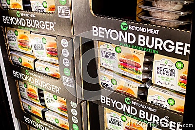 Beyond Burger Editorial Stock Photo