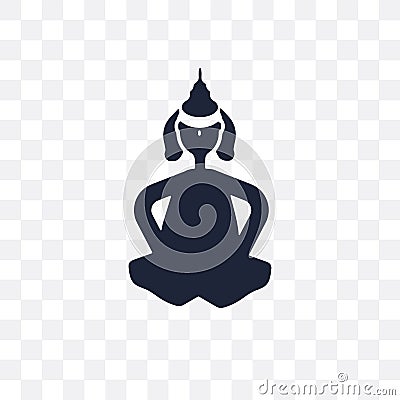 bhagavan transparent icon. bhagavan symbol design from India col Vector Illustration