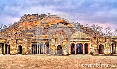 Bharat Mata temple at Daulatabad Fort in Maharashtra, India Stock Photo