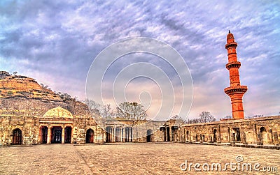 Bharat Mata temple at Daulatabad Fort in Maharashtra, India Stock Photo