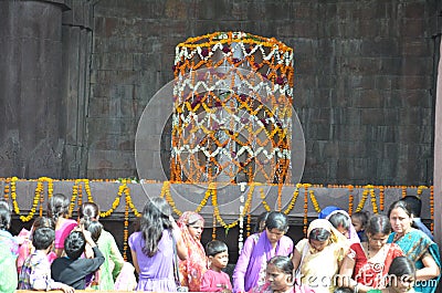 Bhojpur Shiva Temple, Bhopal Editorial Stock Photo