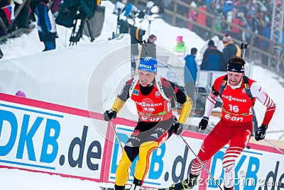 Biathlon Editorial Stock Photo