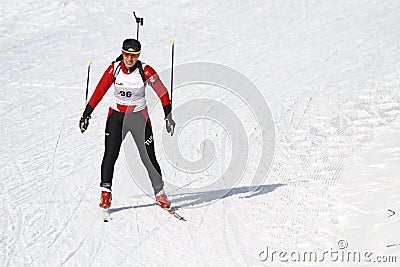 Biathlon Editorial Stock Photo