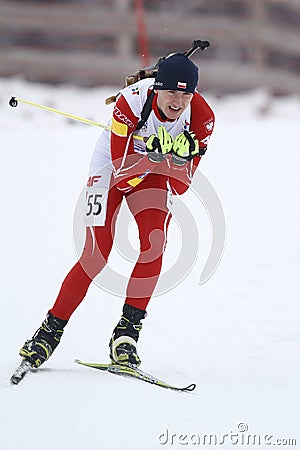 Biathlon Editorial Stock Photo