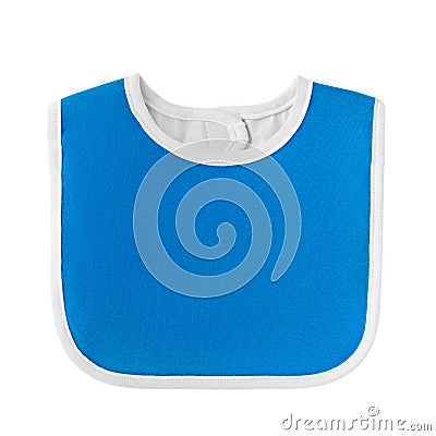 Bib for babies and kids Stock Photo