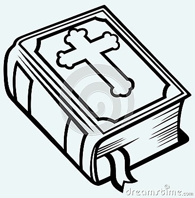 Bible book Vector Illustration