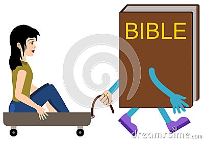Bible guide Stock Photo