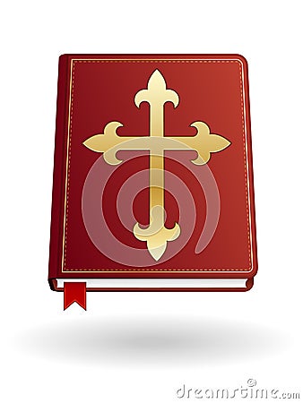 Bible Icon Vector Illustration