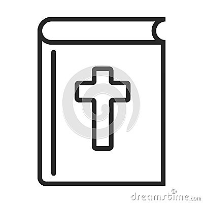 Bible icon Stock Photo