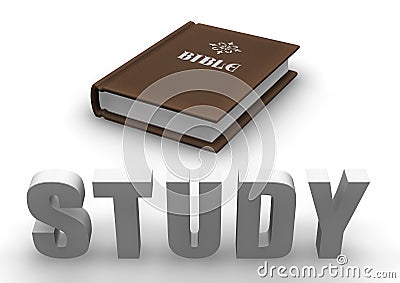 Bible Study Stock Photo