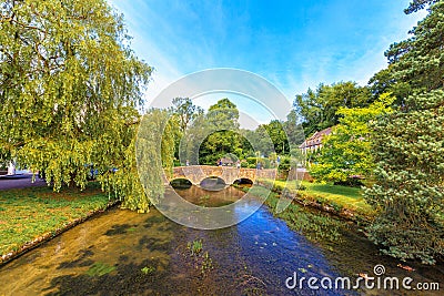 Bibury Village, England Stock Photo