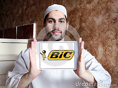 Bic logo Editorial Stock Photo