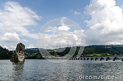 Bicaz Lake Stock Photo