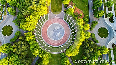 Bicentennial Park in Nashville Tennessee Stock Photo