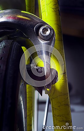 Bicycle Brake Stock Photo