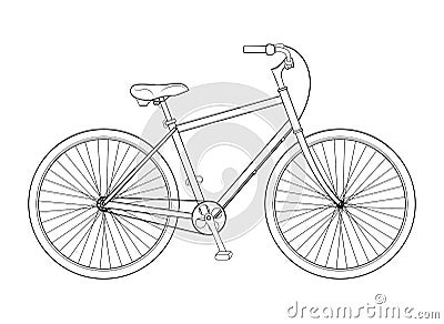 Bicycle concept Vector Illustration