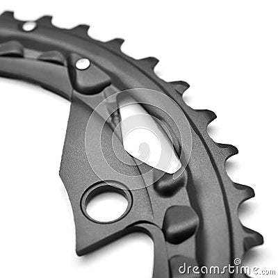 Bicycle gears Stock Photo