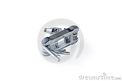 Bicycle multi-function tool Stock Photo