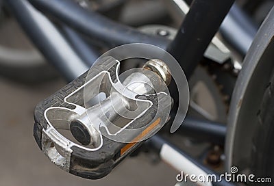 Bicycle pedal Stock Photo