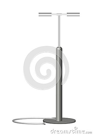 Bicycle pump Vector Illustration