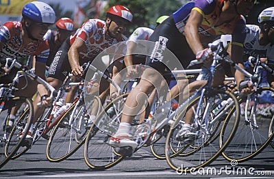 Bicycle race Editorial Stock Photo