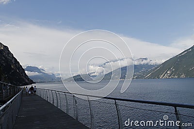 Footpath Editorial Stock Photo