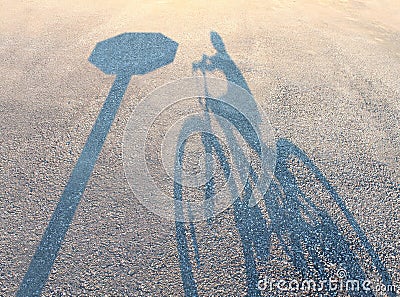 Bicycle Safety Stock Photo