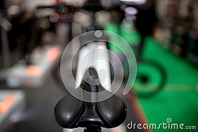 Bicycle seat Stock Photo