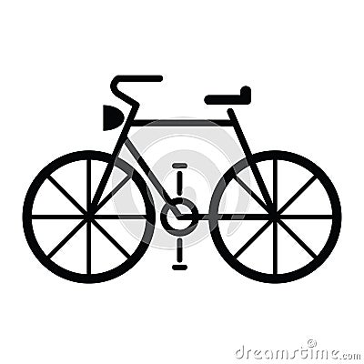Bicycle symbol vector Vector Illustration