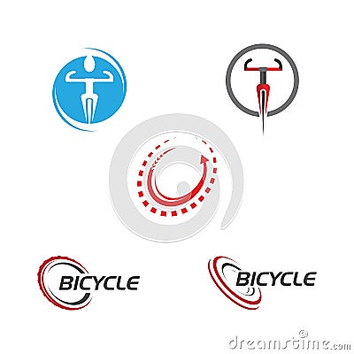 Bicycle Vector icon illustration design Vector Illustration